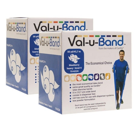 Val-U-Band Low Powder Band, 100 Yard - Blueberry, 2PK Val-u-Band-10-6234